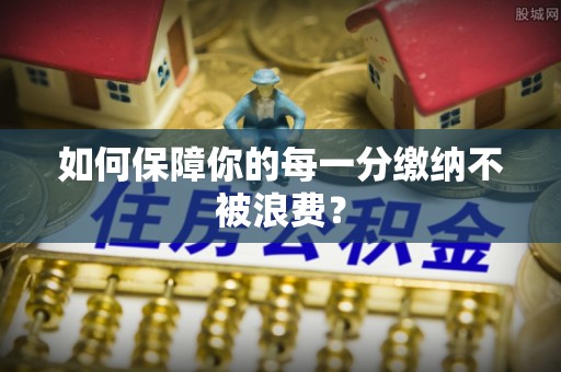 桑日如何保障你的每一分缴纳不被浪费？