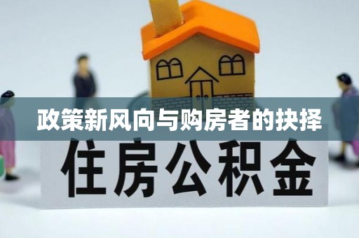 桑日政策新风向与购房者的抉择
