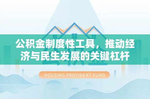 桑日公积金制度性工具，推动经济与民生发展的关键杠杆