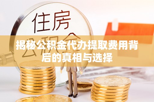 桑日揭秘公积金代办提取费用背后的真相与选择