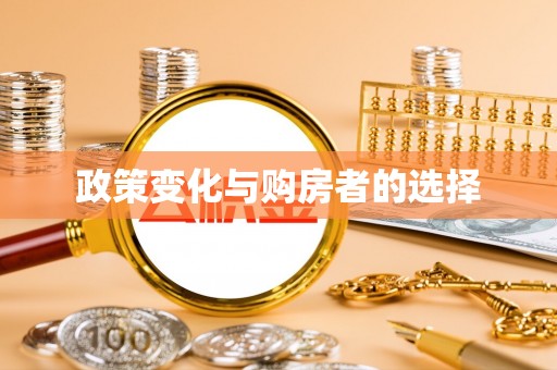 桑日政策变化与购房者的选择