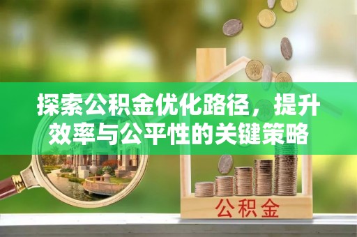 桑日探索公积金优化路径，提升效率与公平性的关键策略