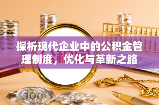 桑日探析现代企业中的公积金管理制度，优化与革新之路