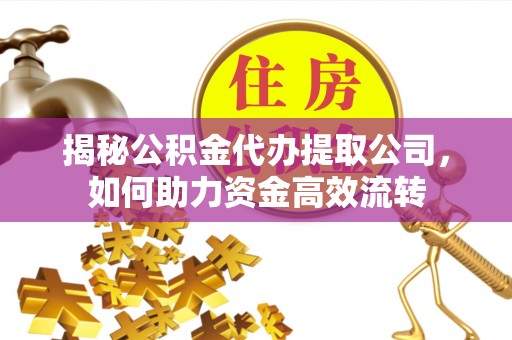 桑日揭秘公积金代办提取公司，如何助力资金高效流转