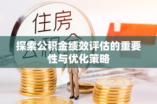 桑日探索公积金绩效评估的重要性与优化策略