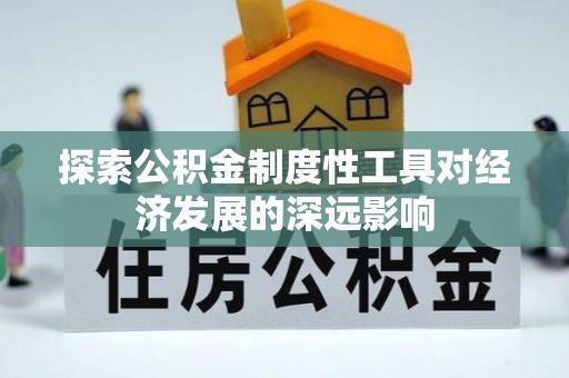 桑日探索公积金制度性工具对经济发展的深远影响