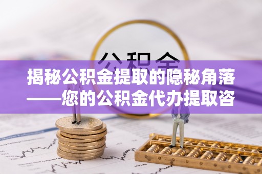 桑日揭秘公积金提取的隐秘角落——您的公积金代办提取咨询指南